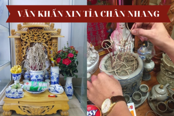 Văn khấn xin tỉa chân nhang năm 2025